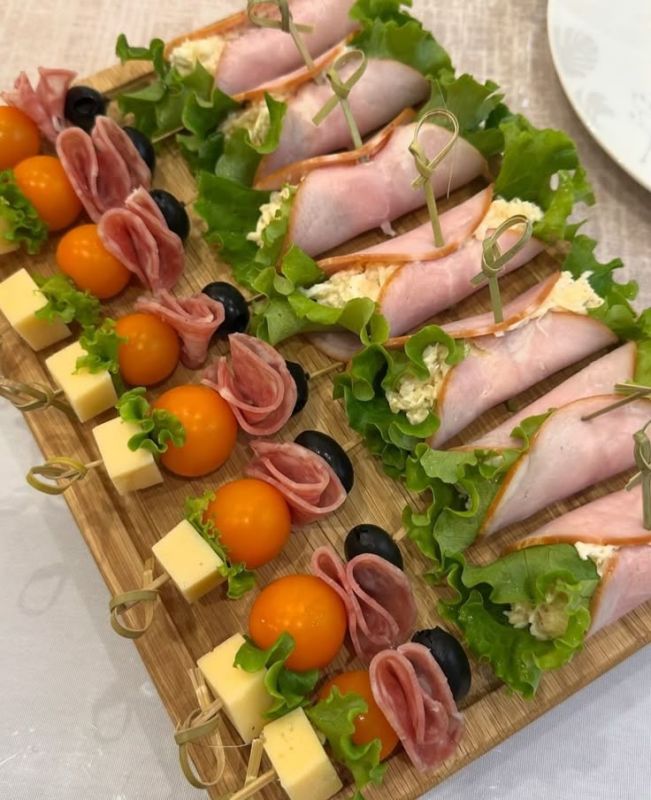 Легкие закуски к новогоднему столу