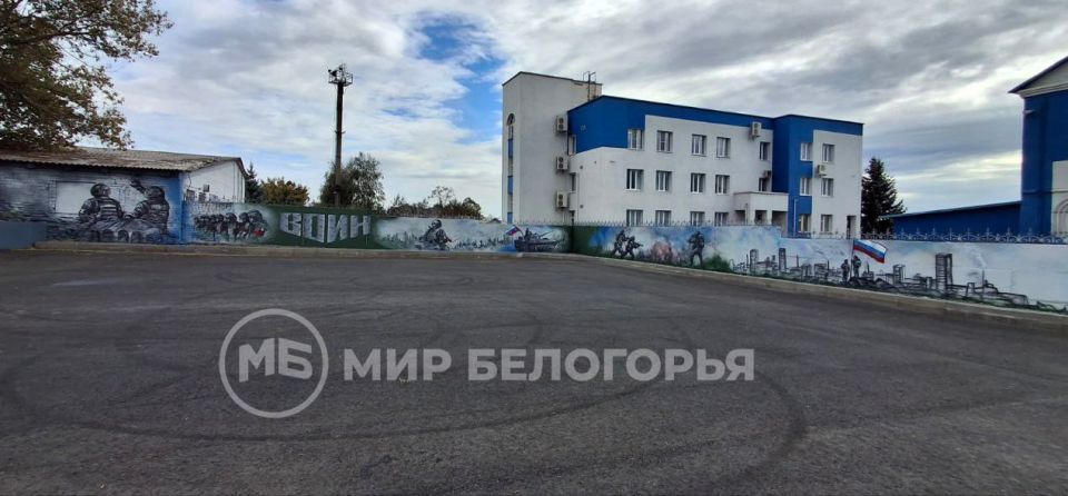 В Губкине появился новый мурал