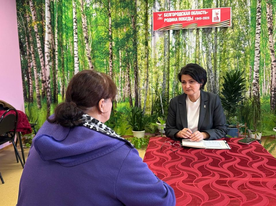 Татьяна Киричкова: Сегодня во время личного приема граждан в селе Пристень обратились трое жителей