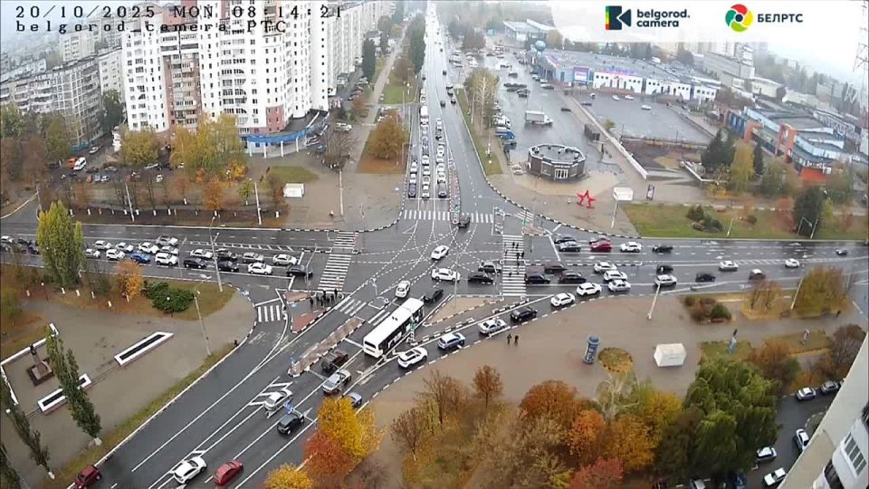 В утреннем ДТП в Белгороде столкнулись два автомобиля
