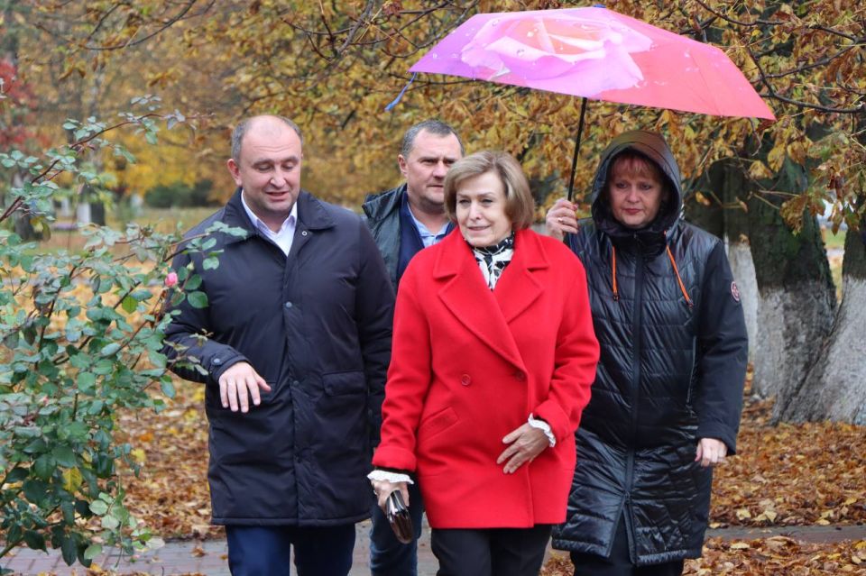 Анна Куташова: В Прохоровском районе происпектировала реализацию четырёх проектов, получивших поддержку на областном конкурсе социальных инициатив ТОС