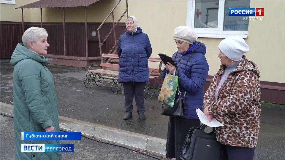 1234Одна из шести передвижных поликлиник на этой неделе работает в Никаноровке Губкинского округа