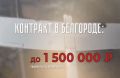 В Белгороде можно заключить контракт на военную службу на новых условиях