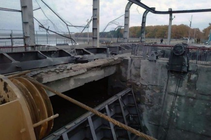 Террористы из ВСУ били по дамбе Белгородского водохранилища во время ремонтных работ