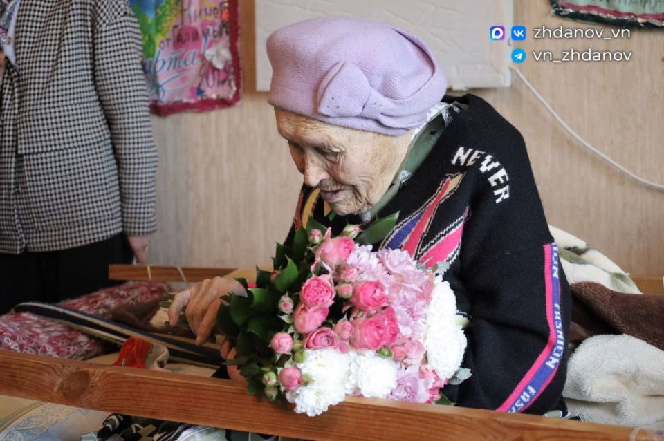 Владимир Жданов: Столетний юбилей отмечает Нина Петровна Гончаренко