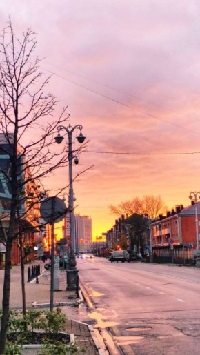 Рассветы октября продолжают радовать красотой