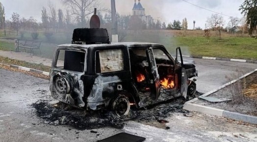 Дрон ВСУ ударил по машине главы Белгородского района во время её поездки по приграничью