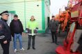 Сотрудники Госавтоинспекции проверяют готовность дорожной техники к зимнему содержанию дорог