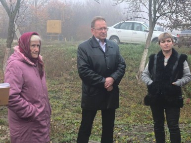 Алексей Дыбов: Провёл приём граждан на Рождественской территории