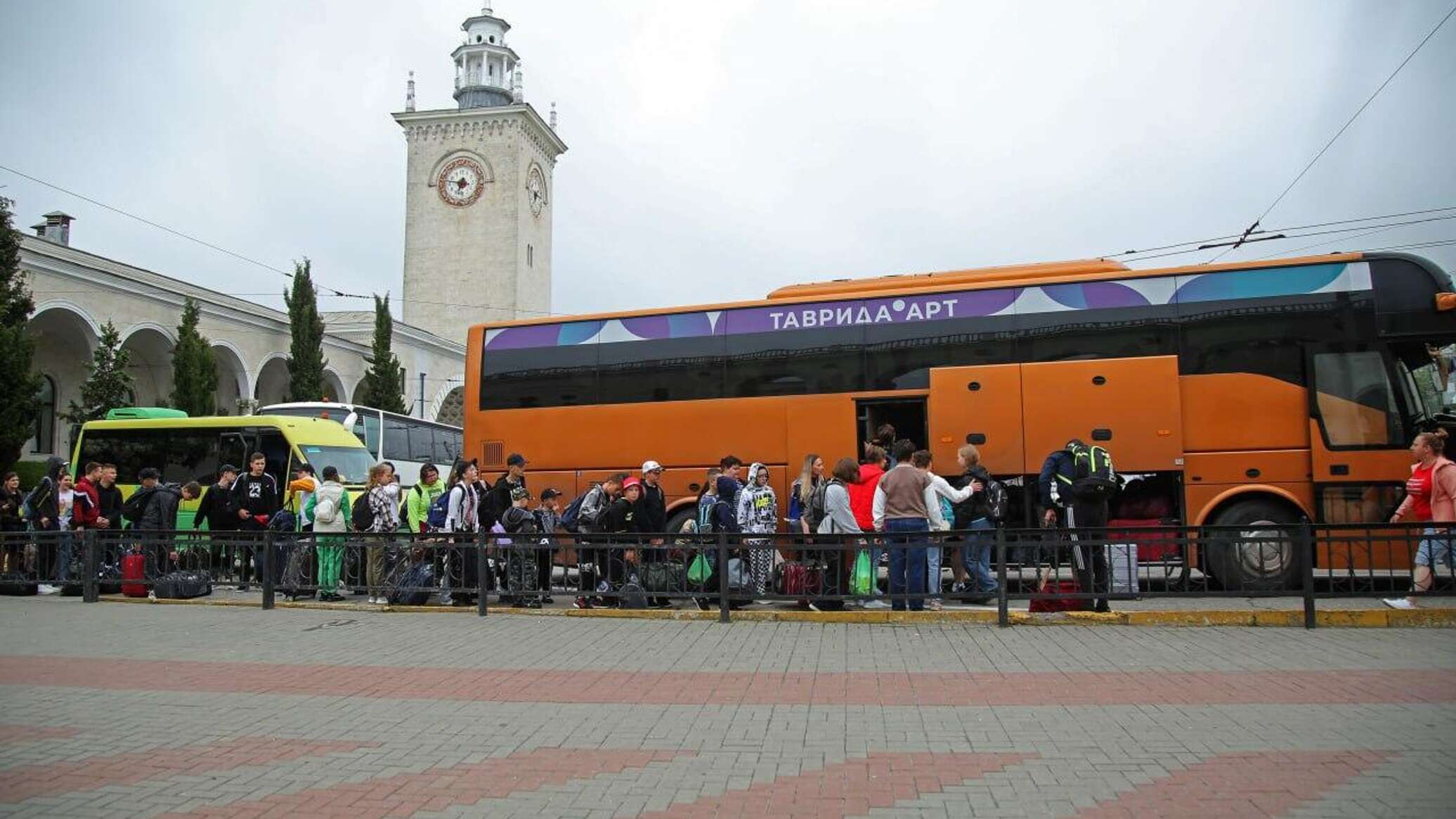 Дети из Белгородской области едут в Крым