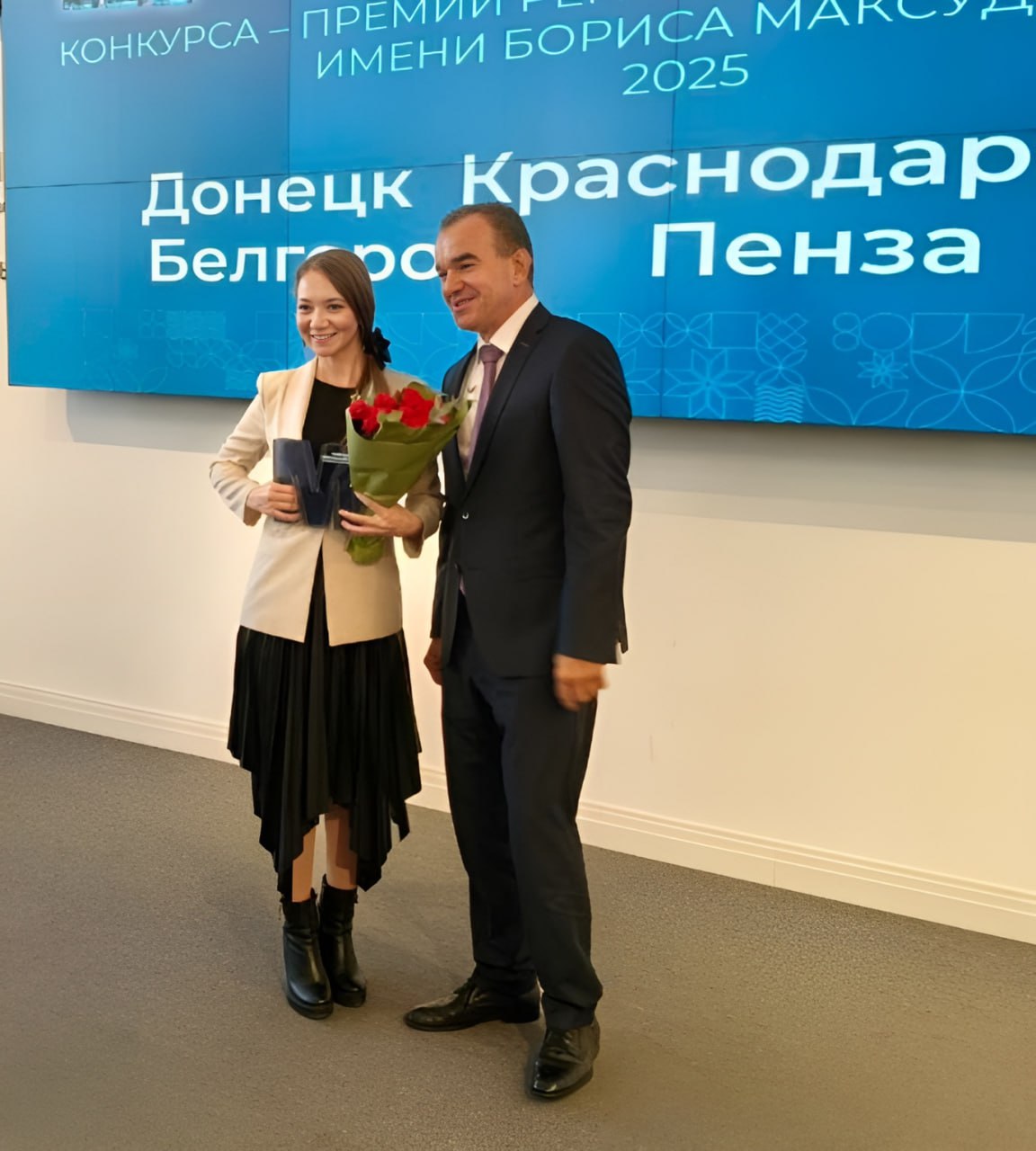 И победа наша!. Автор фильмов «Белгород-медиа» Ольга Чёрная одержала победу во Всероссийском конкурсе им. военного корреспондента Бориса Максудова