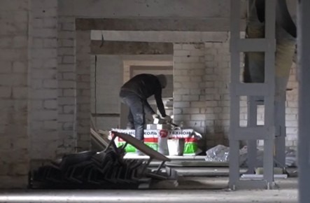 В Белгороде полным ходом идёт капитальный ремонт госпиталя для ветеранов