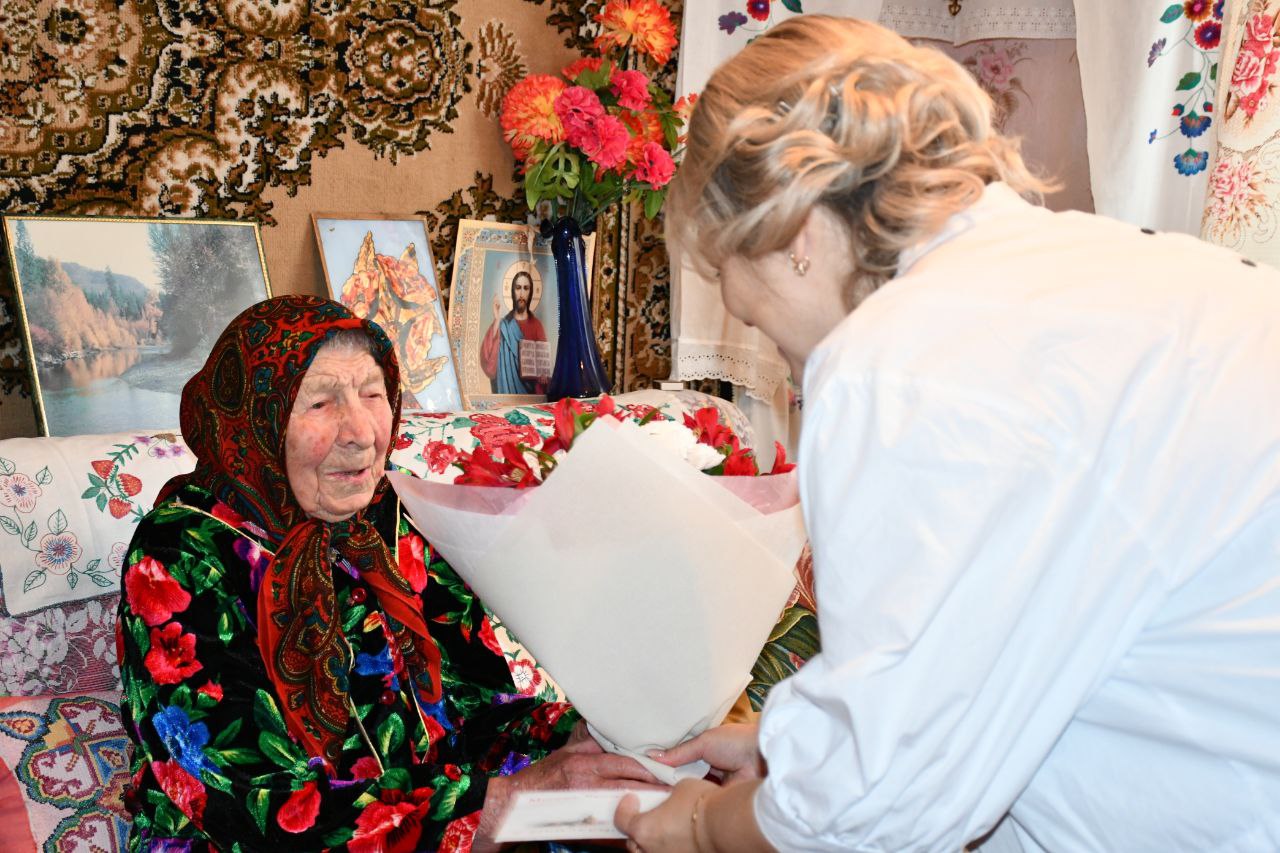 Галина Руденко: Жительница Красного празднует свой юбилей!