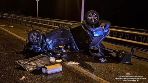 #СВОДКА_ДТП. По предварительным данным, вчера около 03 часов 00 минут на 39 км автодороги «М-2 Крым Москва - Тула - Орел - Курск - Белгород» Корочанского района 24-летний водитель автомобиля «ВАЗ 2109» не справился с...
