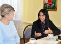 Галина Руденко: Встретилась с председателем Совета регионального отделения Общероссийского общественно-государственного движения детей и молодёжи «Движение первых» Белгородской области Алиной Эдуардовной Колотиловой