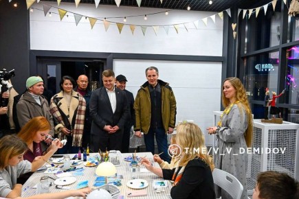 Валентин Демидов: Открылось новое пространство для творчества, идей и инноваций! Креативное сердце Белгорода!