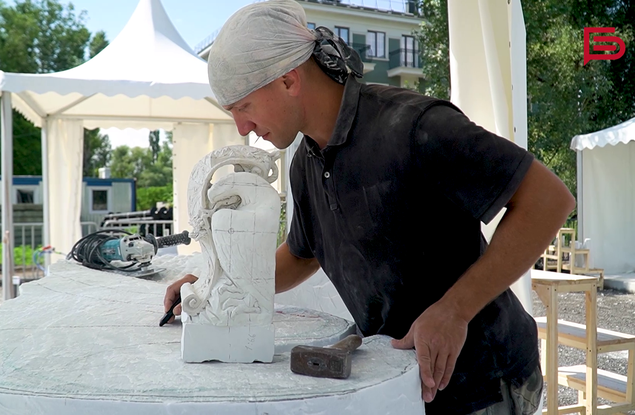 Как в Белгороде прошёл первый симпозиум скульпторов «Отражение» | Специальный репортаж