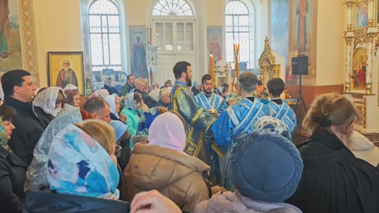 Николай Нестеров: Сегодня присутствовал на Божественной литургии в храме Казанской иконы Божией Матери в селе Плоское