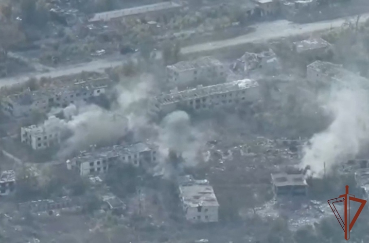 Бойцы «стальной» бригады Росгвардии уничтожили пункт управления дронами ВСУ