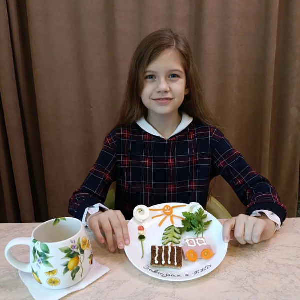 Белгородские школьники приняли участие в марафоне «Вкусный завтрак с ПДД»