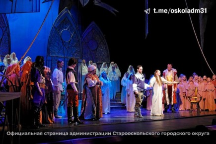 Старооскольцы приняли участие в постановке оперы «Иоланта»