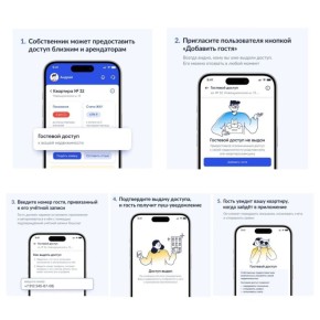 Гостевой доступ - еще одна полезная функция в приложении "Госуслуги.Дом"