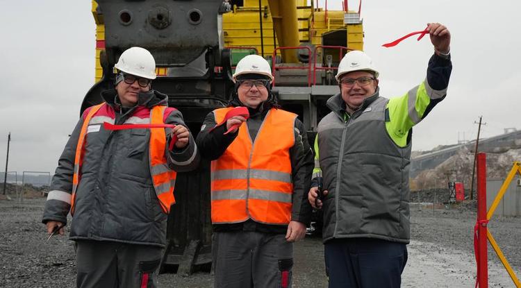 Апгрейд за 90 дней. Специалисты Лебединского ГОКа подарили экскаватору новую жизнь