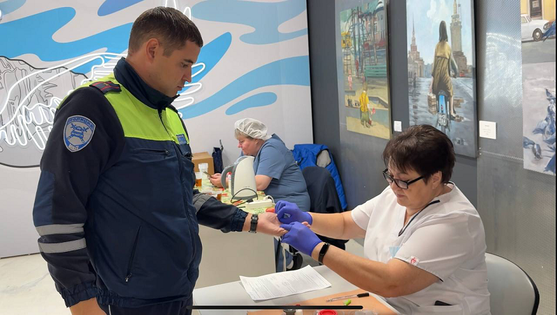 В Белгородской области прошла донорская акция «Сдай кровь! Спаси жизнь ребенка, пострадавшего в ДТП»