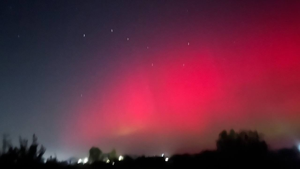 Сегодня вечером белгородцы смогут увидеть Северное сияние