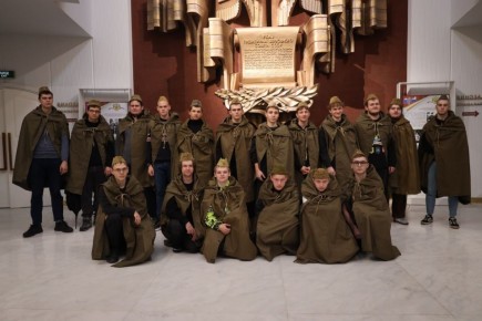 В музее-диораме состоялась иммерсивная экскурсия «Мы из будущего»