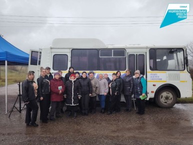 Жителей села Борисово посетил автоклуб!