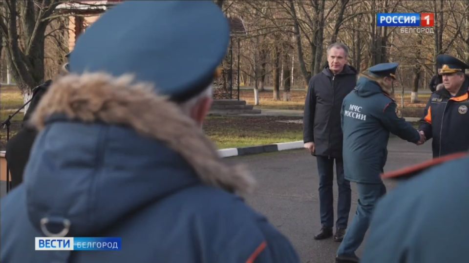 Девять новых машин поступили в распоряжение ГУ МЧС России по Белгородской области