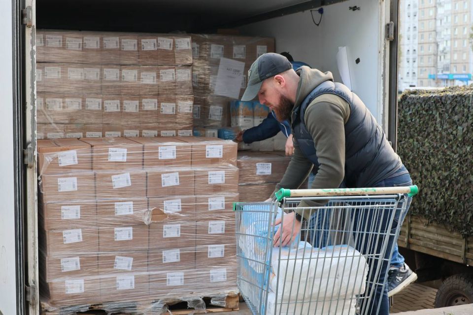 Юрий Клепиков: Сегодня на Белгородчину с гуманитарной миссией прибыла делегация Законодательного Собрания Калужской области во главе с председателем Геннадием Станиславовичем Новосельцевым