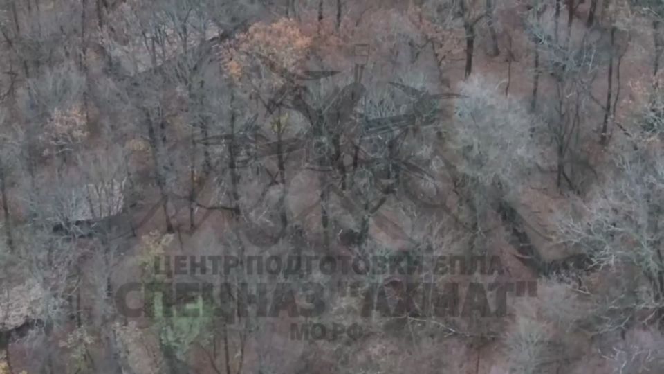 Работа выпускников центра подготовки БПЛА спецназ «АХМАТ» МО РФ