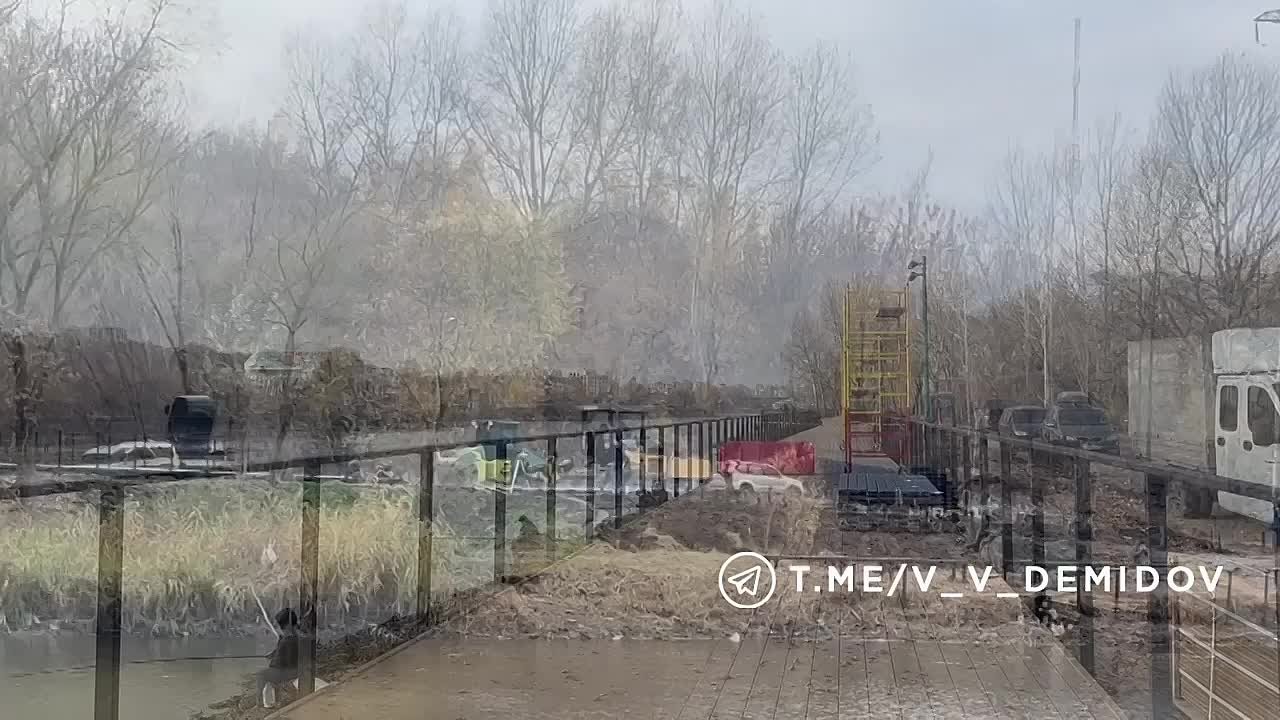 Вантовый мост в парке «Берега» готов на 80%