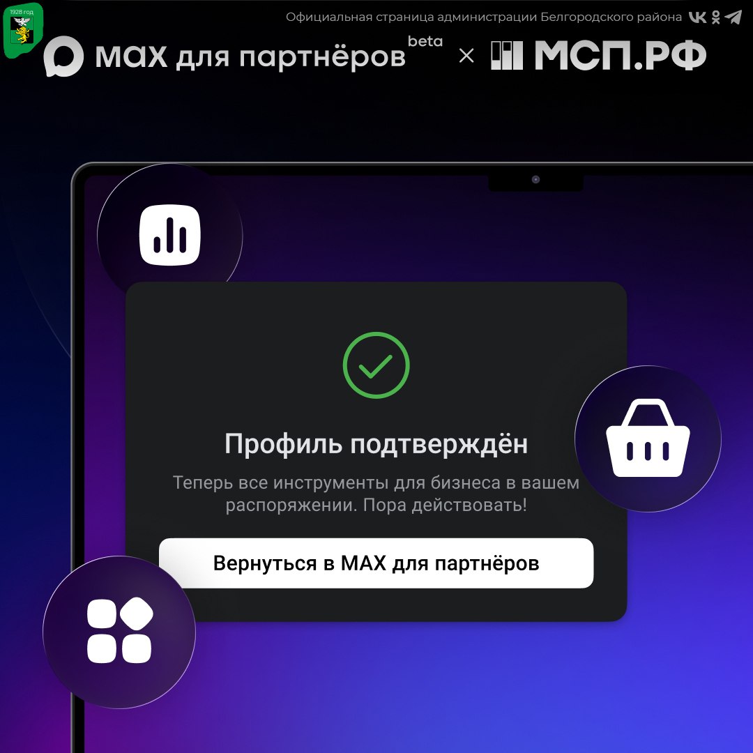 Малый и средний бизнес активно осваивает возможности платформы МАХ
