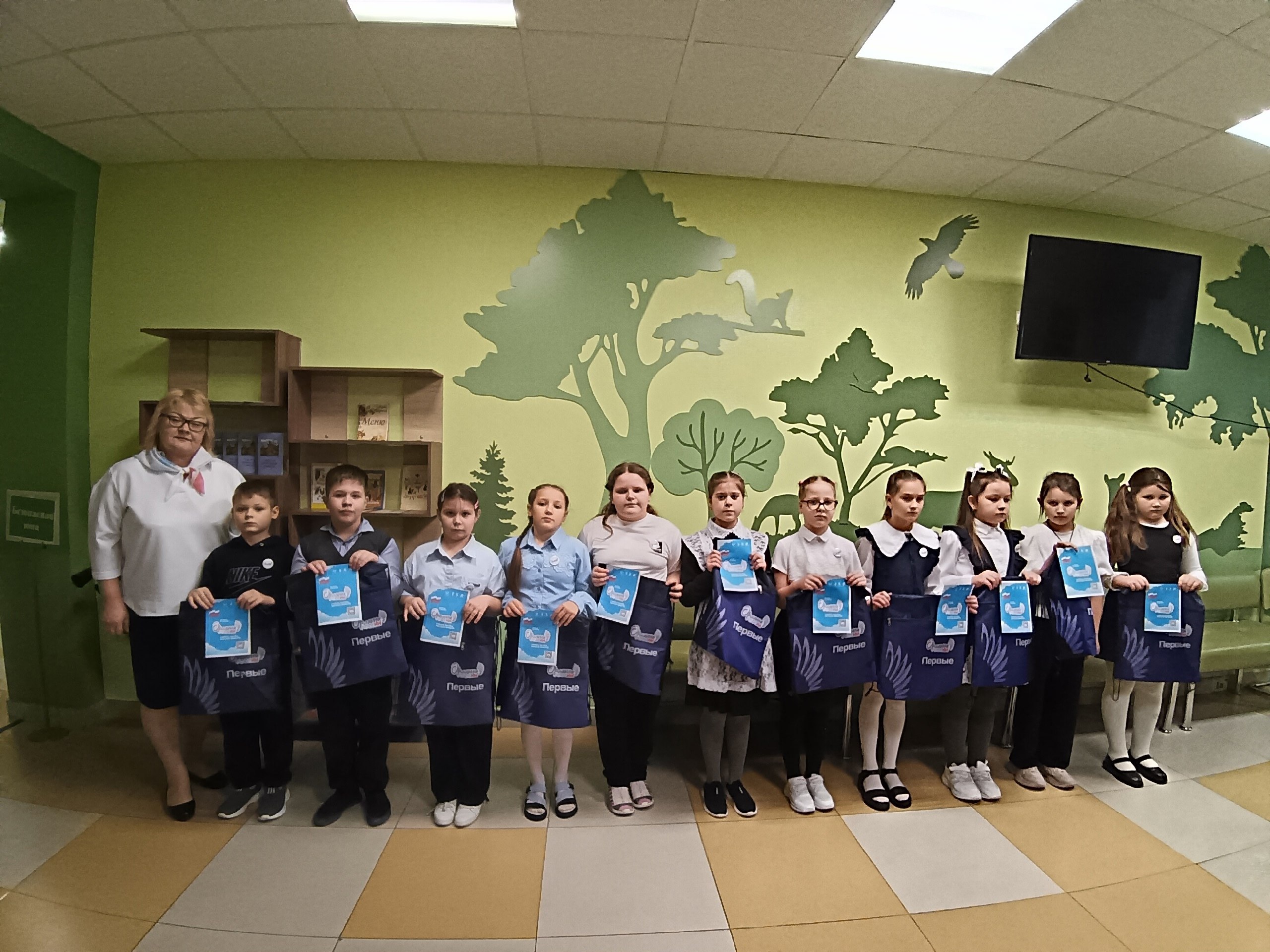 Все больше наших ребят вступают в ряды движения «Орлята России»