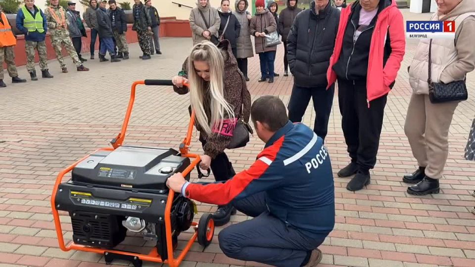 Хотя бы раз в три месяца генератор лучше заводить в тестовом режиме: жители Майского и Таврово учатся безопасно использовать резервные источники электроснабжения