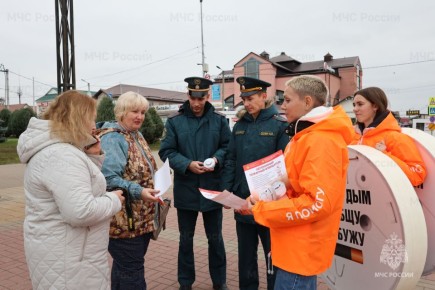 В Борисовке прошла профилактическая акция "Пожарный извещатель – твой помощник в опасной ситуации"