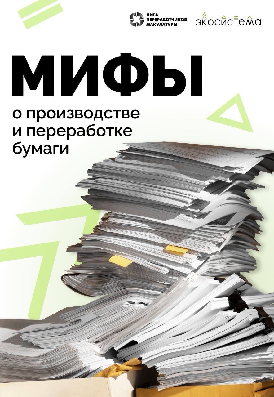 Думаете, бумага делается только из деревьев?