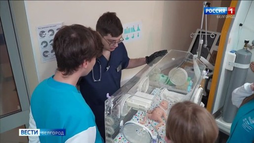 «Что чувствует студент-медик? Школьники из Борисовки узнали это на собственном опыте