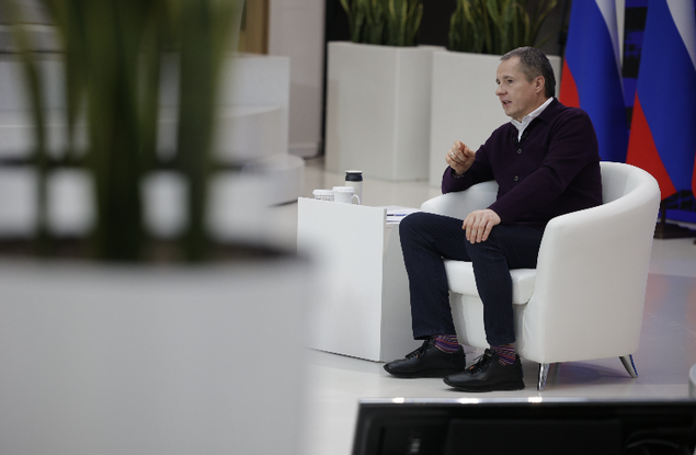 Вячеслав Гладков — о строительстве Белого квартала