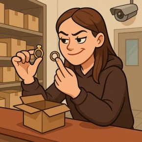 В Губкинском округе девушка подменила обручальное кольцо в пункте выдачи