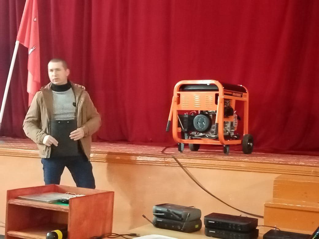 Галина Руденко: Жители нашего района прошли обучение по работе с генераторами