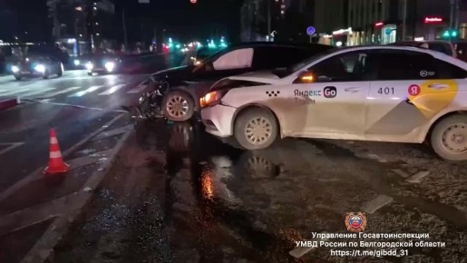 10-летняя пассажирка «Мерседеса» попала в ДТП в Белгороде