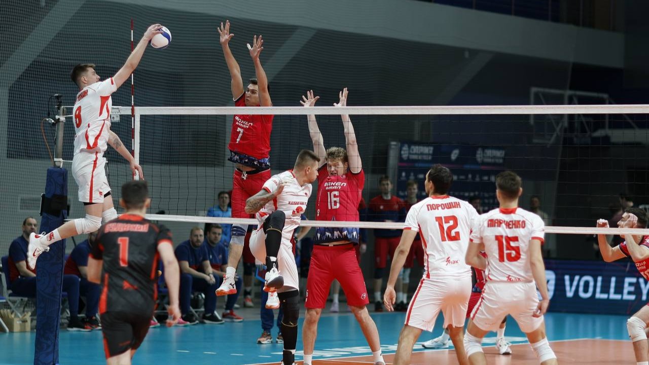 ВК «Белогорье» победил «Факел Ямал» и одержал шестую победу в чемпионате России