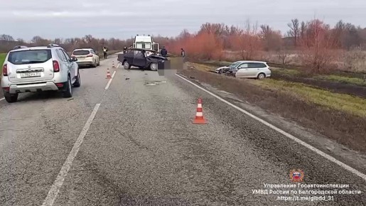 В Чернянке водителя зажало в салоне авто после ДТП