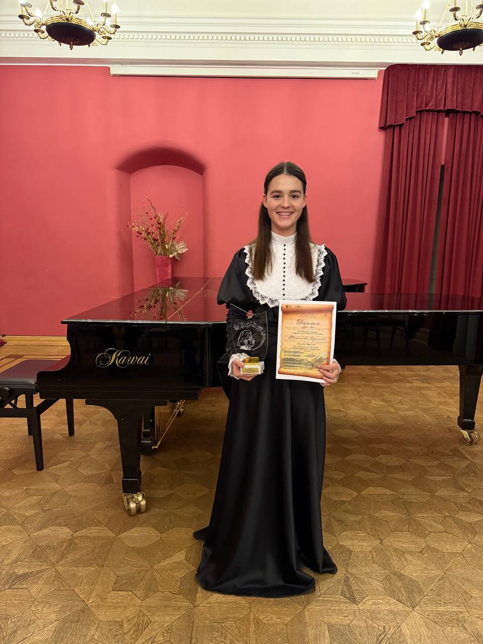 Юная пианистка Мирослава Маенкова успешно представила Белгородскую область на двух музыкальных событиях в Москве