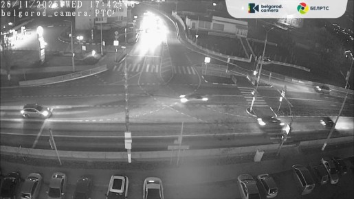 Проехал на красный и сбил пешехода: на городские камеры попал момент ДТП в областной столице, которое произошло вечером 26 ноября