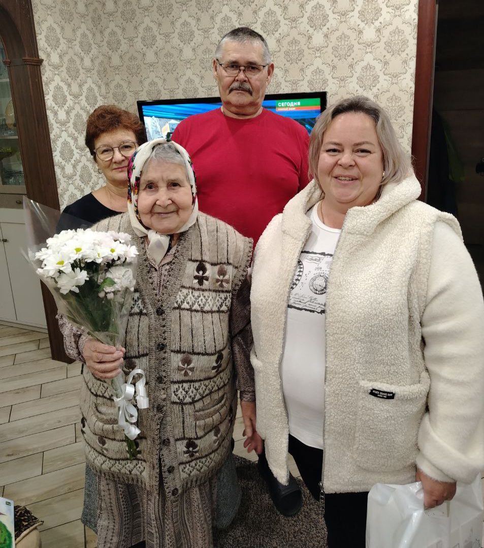 Татьяна Круглякова: Сегодня Вера Михайловна Савиных празднует своё 90-летие